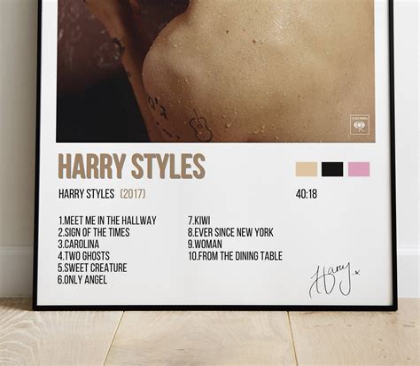 harry styles album tracklist